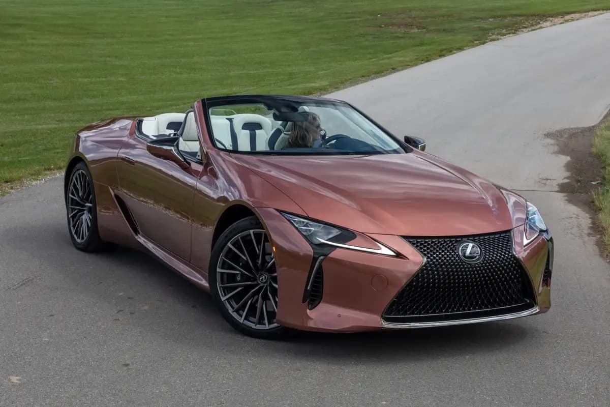 2024 Lexus LC 500 Convertible Review: The Last Truly Luxe Lexus? | Cars.com