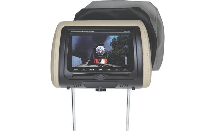Concept CLD-700 Universal headrest with built-in 7" monitor and DVD ...