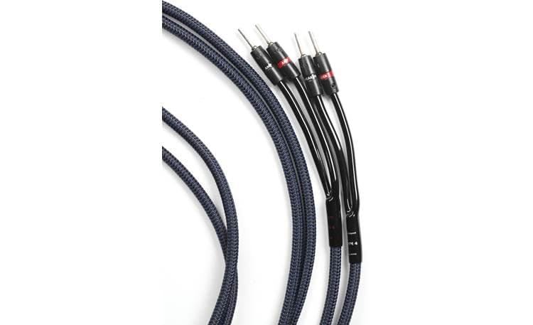 AudioQuest Type 4 (25-foot pair) Speaker cables with pre-attached ...