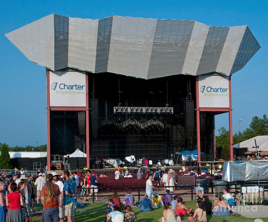 Charter Amphitheatre at Heritage Park in Simpsonville, SC Photograph by ...