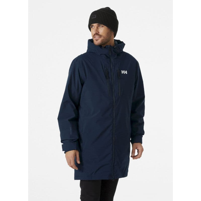 Helly Hansen Park Insulated Rain Parka - Parka - Men's | Hardloop