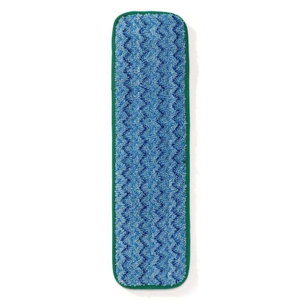 Rubbermaid Commercial HYGEN 18 In. Microfiber Flat Wet Mop Pad, Green ...