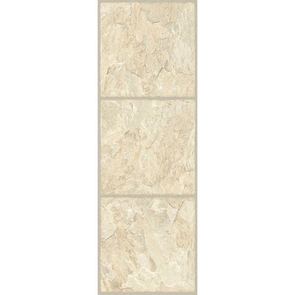 TrafficMASTER Allure 12 in. x 36 in. Sedona Luxury Vinyl Tile Flooring ...