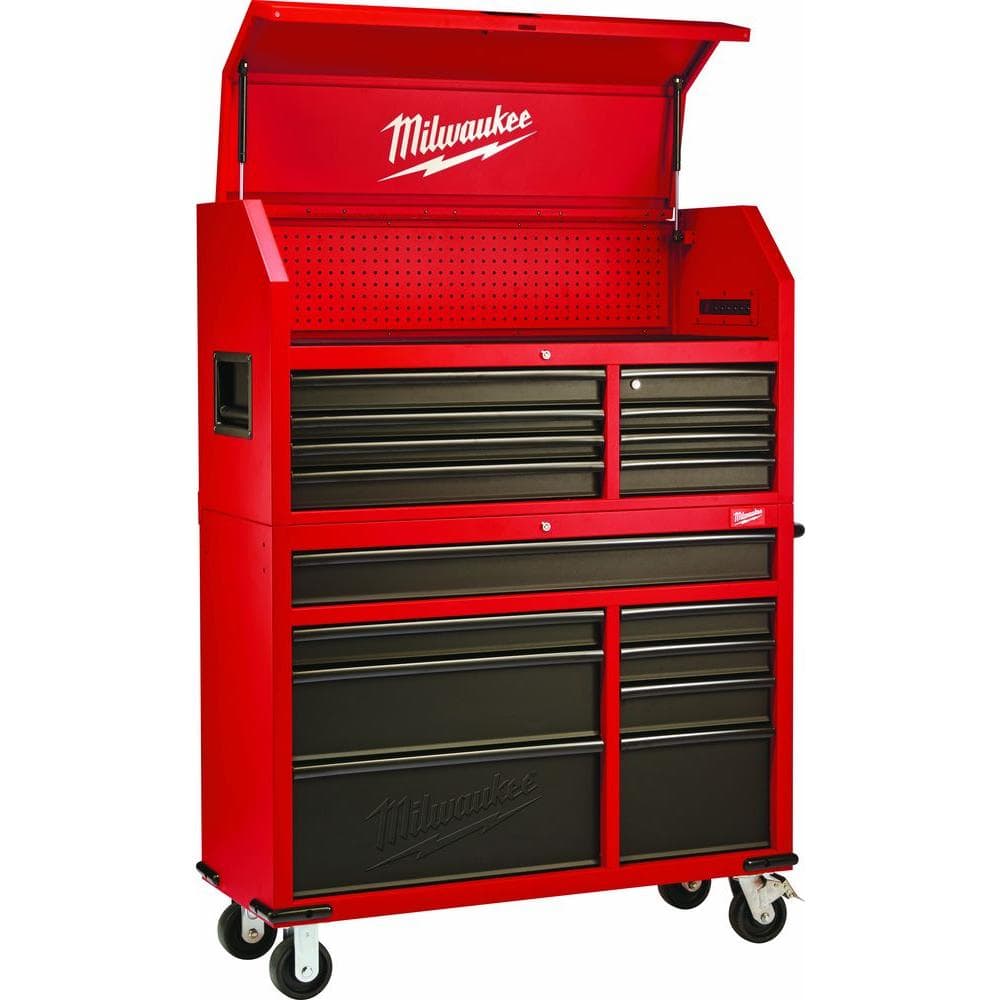 Milwaukee 46-Inch 8-Drawer Rolling Steel Storage Cabinet