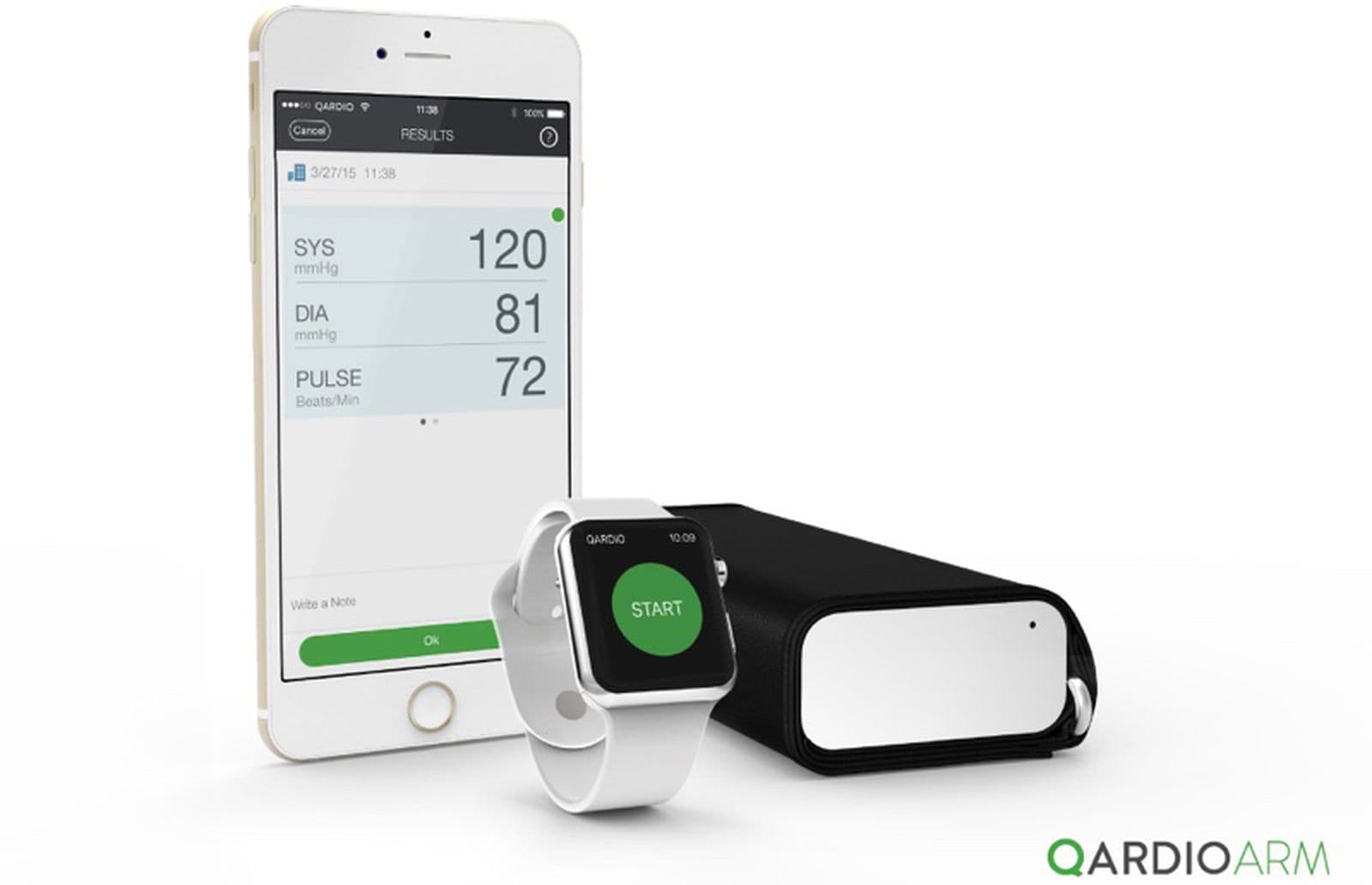 QardioArm Smart Blood Pressure Monitor Now Available From Apple Stores ...