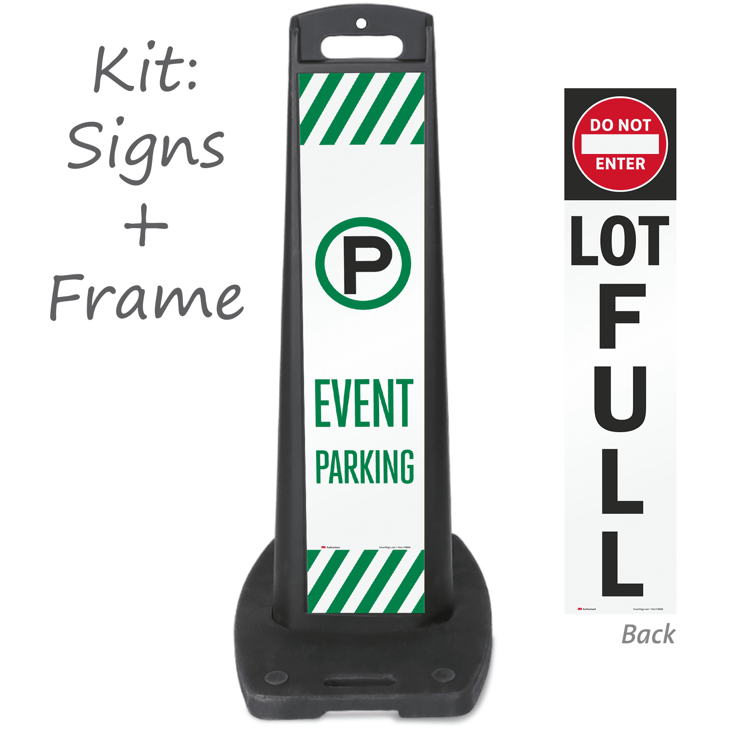 Portable Parking Lot Signs