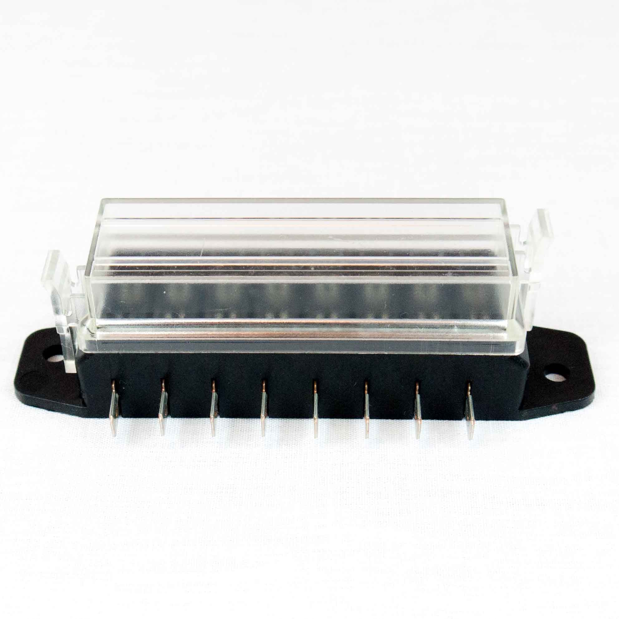 HELLA H84960111 8-Way Lateral Single Fuse Box 62940 — PartsHubDirect