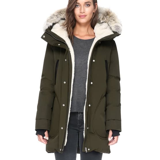 Soia & Kyo + Saundra Mid-Length Classic Down Coat