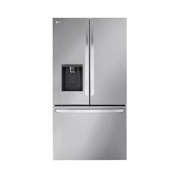 LG 31 cu. ft. SMART Standard Depth MAX French Door Refrigerator with ...