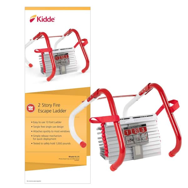 Reviews for Kidde 2-Story Fire Escape Ladder, 13 ft. Long, 1000 lb ...