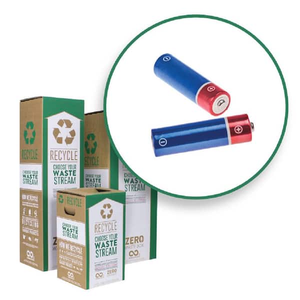 TERRACYCLE INC 6 Gal. Alkaline Batteries Recycling Containers Mail Back ...