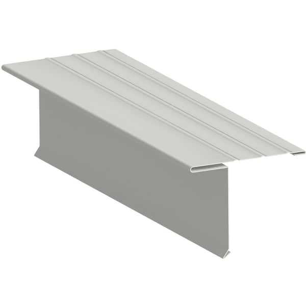 Gibraltar Building Products 1-7/8 in. x 10 ft. Aluminum Drip Edge White ...
