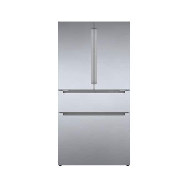 Bosch 800 Series 36 in. 21 cu. ft. Smart Counter Depth French Door ...