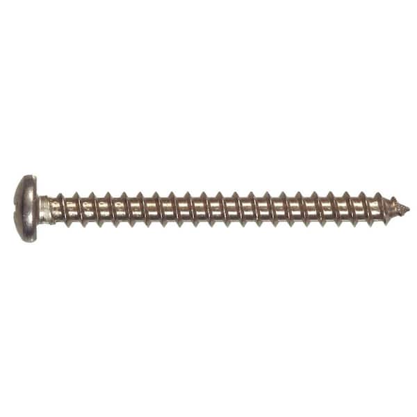 Hillman #8 3 in. Phillips Pan-Head Sheet Metal Screws (12-Pack) 44182 ...