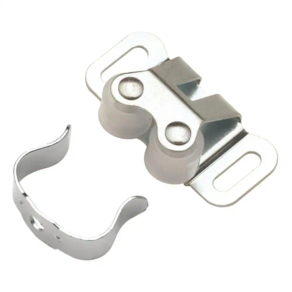 HICKORY HARDWARE Catches 1-3/8 in. (35 mm) Cadmium Roller Catch with ...