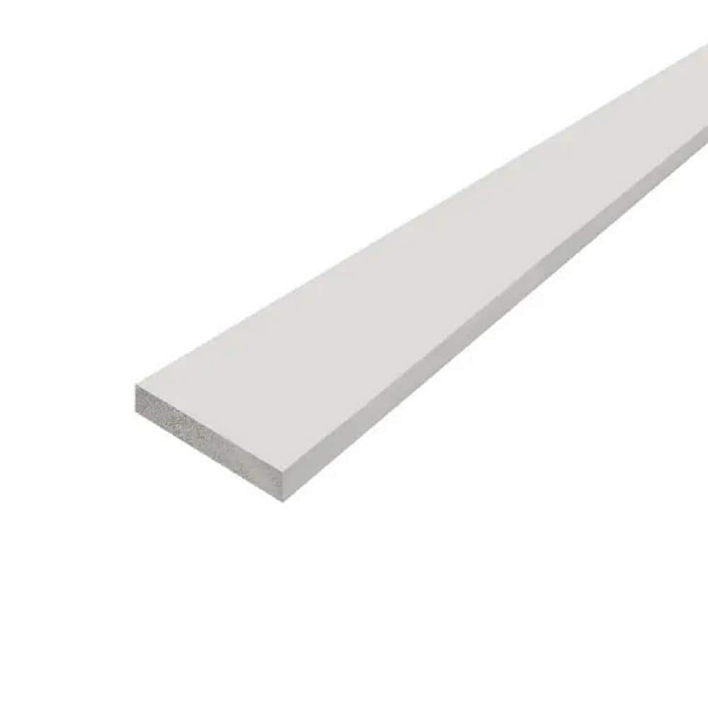 Trim Board Primed Wood Fascia (Nominal: 2 in. x 8 in. x 16 ft.; Actual ...