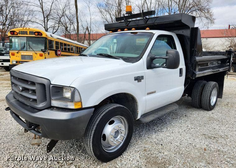 SOLD - 2004 Ford F450 Super Duty XL dump truck Other Equipment with ...