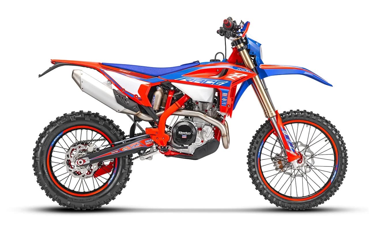 Motorrad Vergleich Beta RR 480 4T Racing 2023 vs. Beta RR Race 4T 350 2025