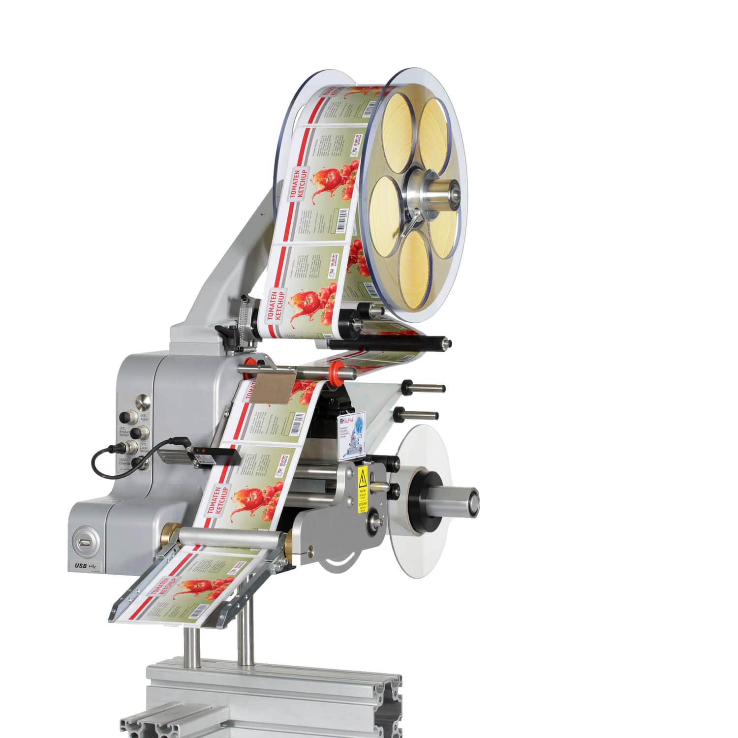Automatic labeler - Alpha Compact - Weber Marking Systems - for bottles ...