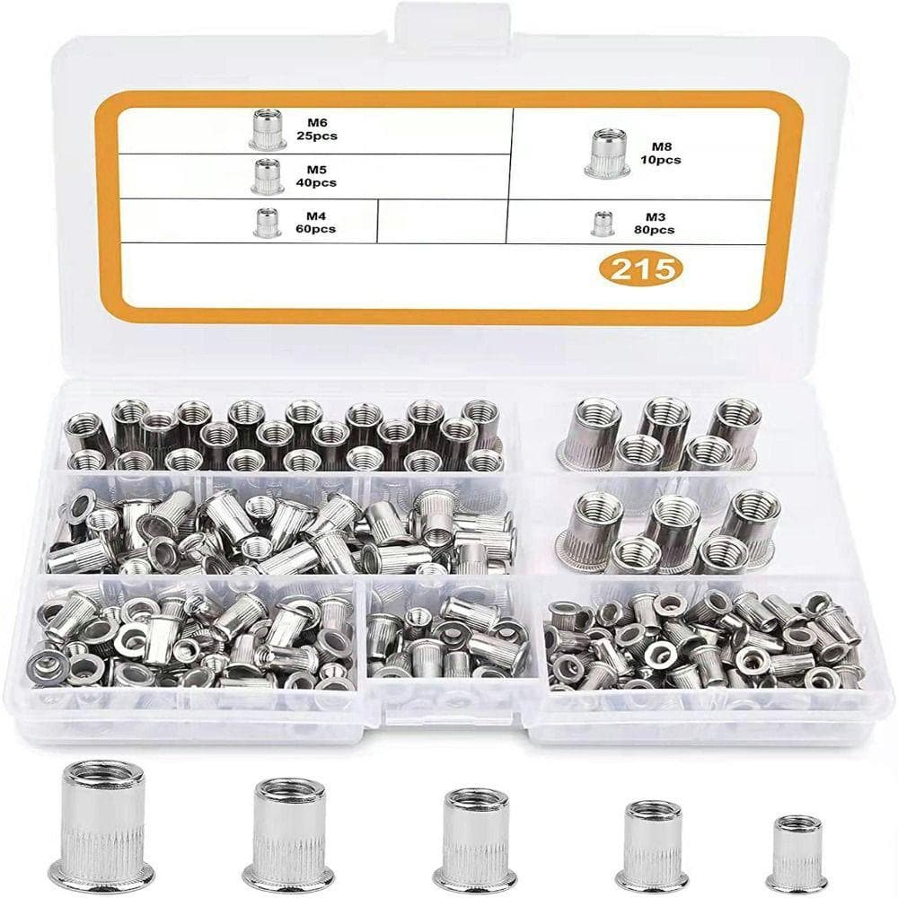 Assortment Kit Insert Tool Nutsert Kit Rivet Nut Kit Threaded Nut Rivet ...