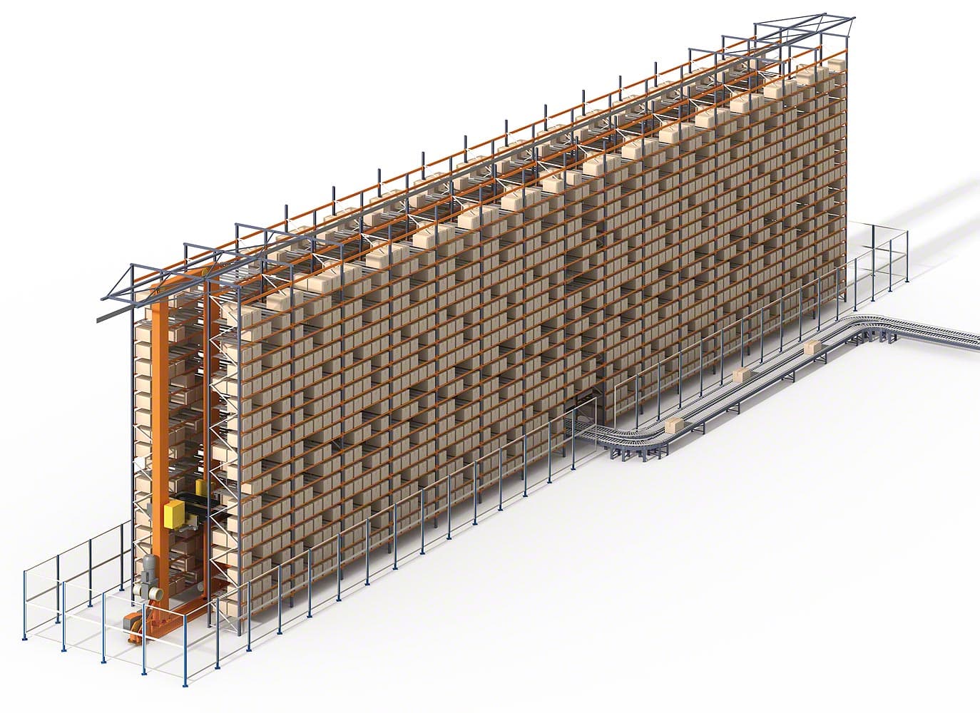 ASRS for Boxes | Miniload System - Interlake Mecalux