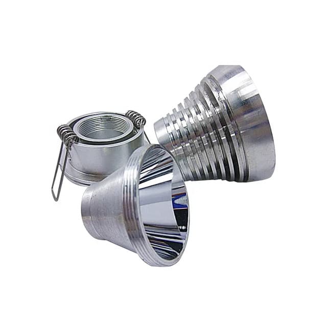 Custom Machining Aluminum Lampshade Led Reflector Cup for Spotlight ...