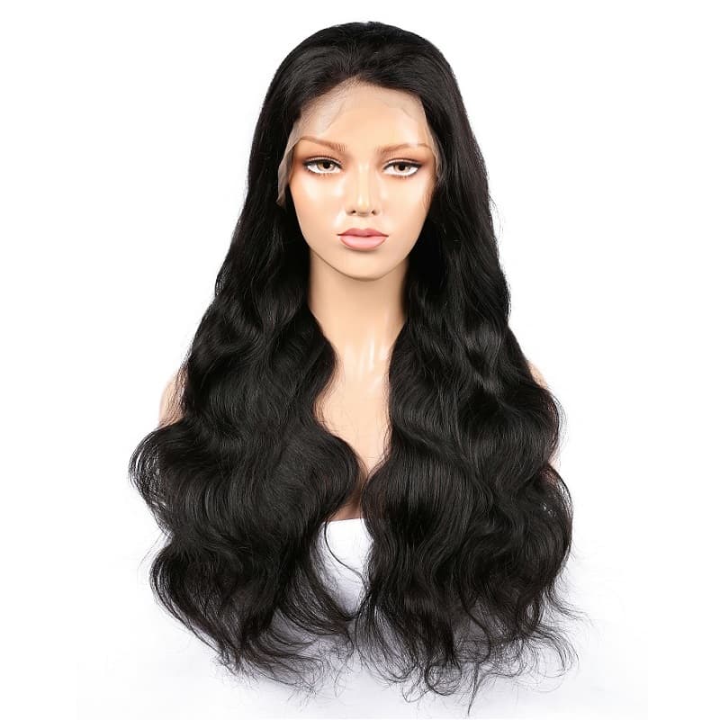Virgin Brazilian Hair Body Wave Lace Front Wigs - LFWBBW