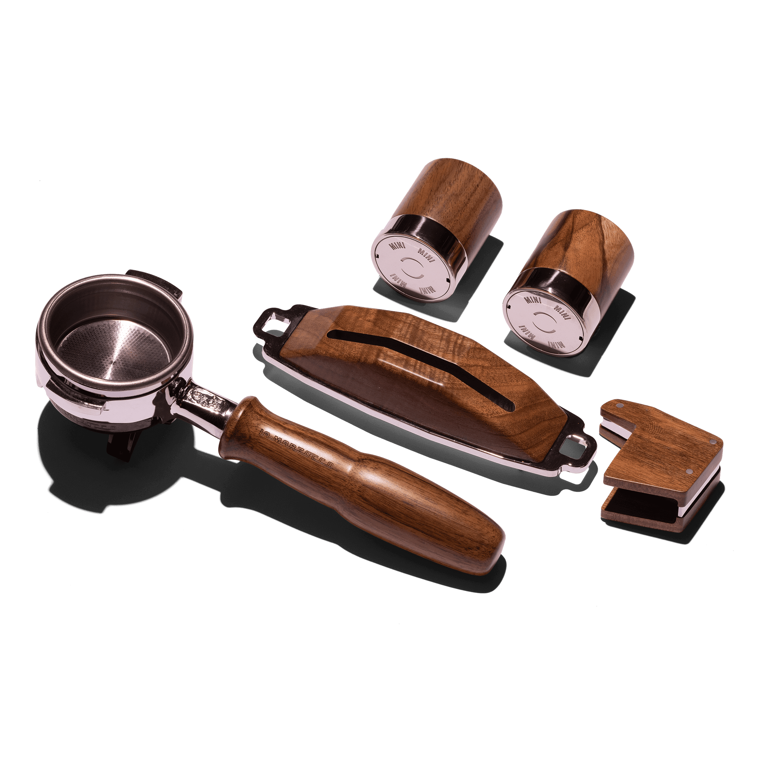 Kit de Personnalisation en Noyer pour Linea Mini - La Marzocco