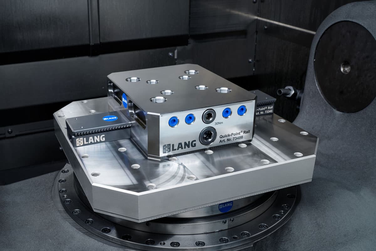 Quick•Point® Rail Quick Clamping System | LANG Technik