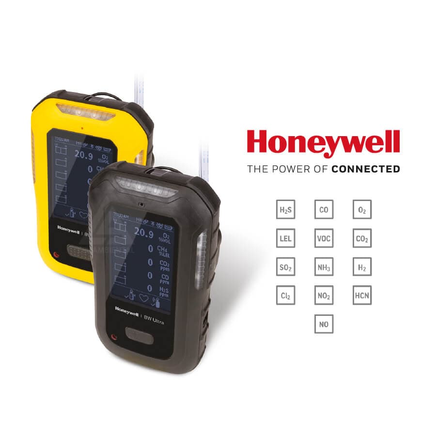 Detector De Gás Portátil 5 Gases Honeywell BW Ultra - Multi-Gás De Alta ...