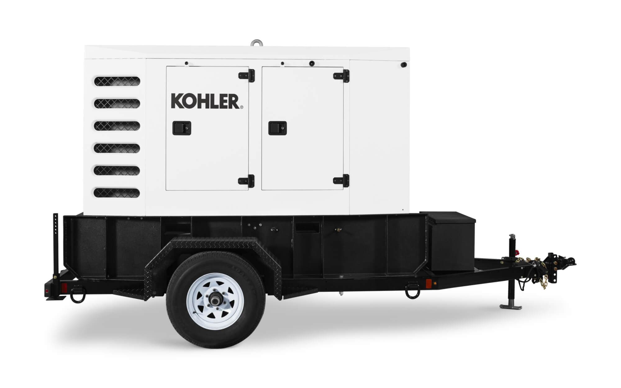 55 kVA Kohler Industrial Mobile Diesel Generator - LEL Critical
