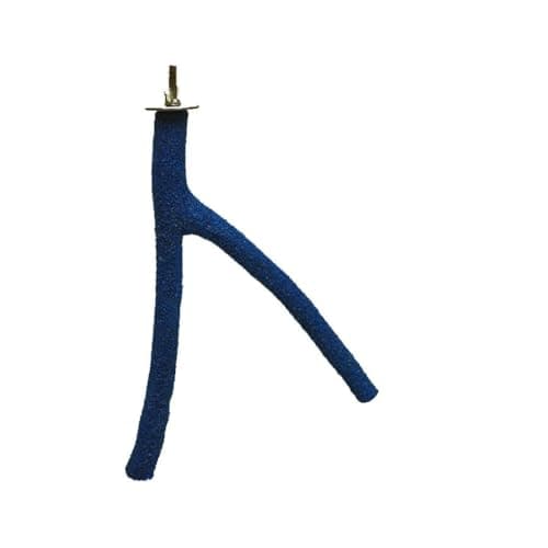 4 PCS Natural Grape Stick Fork Bird Perch for Parrot Cages - Chewable ...
