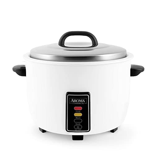 AROMA Commercial Rice Cooker, 30-Cup (Uncooked) / 60-Cup (Cooked), Auto ...