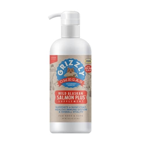 Grizzly Salmon Oil Dog Food Supplement