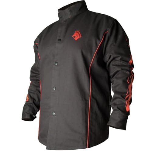 Black Stallion BSX BX9C Premium Grain Pigskin Welding Jacket