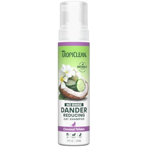 TropiClean Waterless Cat Bath Deep Cleaning Shampoo