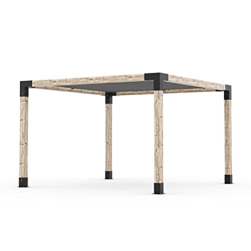 Toja Grid Modular Pergola System with Retractable Shade