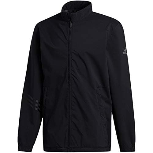adidas Provisional Lightweight Rain Jacket - Black | Golf Gear Direct