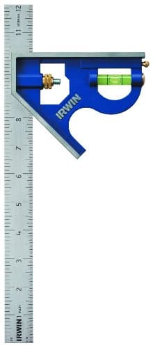 Équerre combinée Irwin Tools de 12 pouces