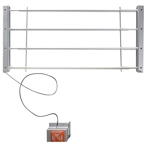 Adjustable Security Grille for Windows with Crossbars Window Guard ...