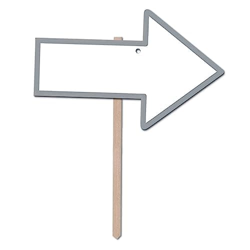Beistle Company Chalkboard Arrow Signs