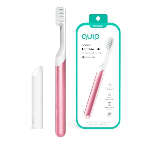 quip Plastic Smart Electric Toothbrush Starter Kit Minute Timer ...
