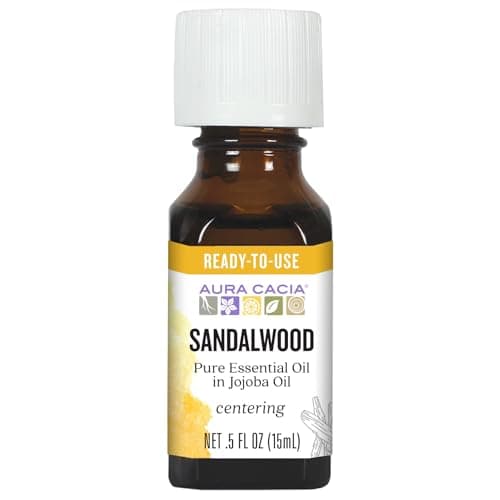 Aura Cacia Sandalwood Essential Oil 0.5 fl. oz. | Aura Cacia