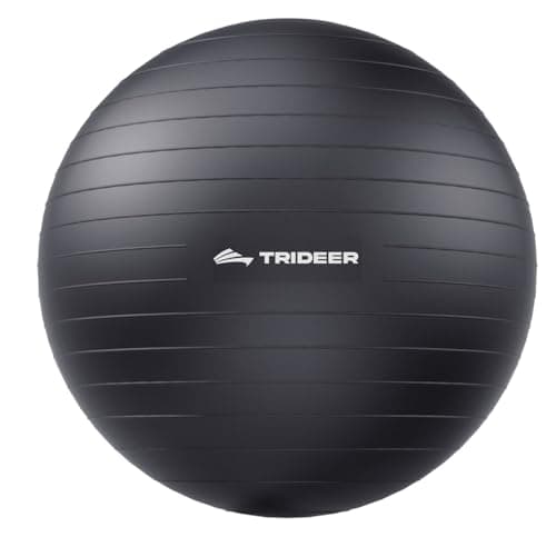 Amazon.com: Trideer Exercise Yoga Ball Chair with Base for Home ...