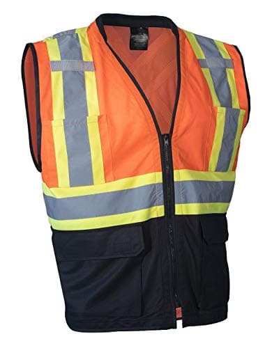 Forcefield Hi-Vis Safety Vest with Reflective Tape