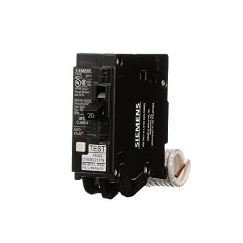 Siemens QF120A disjoncteur GFCI 20 A