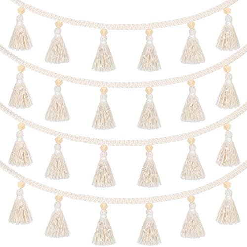Enhance Your Space with Boho Macrame Tassel Garlands - Hunter Gregory ...
