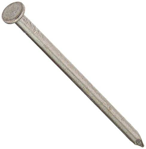 Grip-Rite 5023374 3 in. 10D Common Bright Steel Flat Head Nail, Gray ...