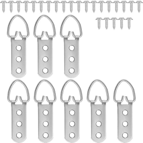 Hillman Heavy Duty Picture Hanging Kit Steel Brass Finish 200 Piece for ...