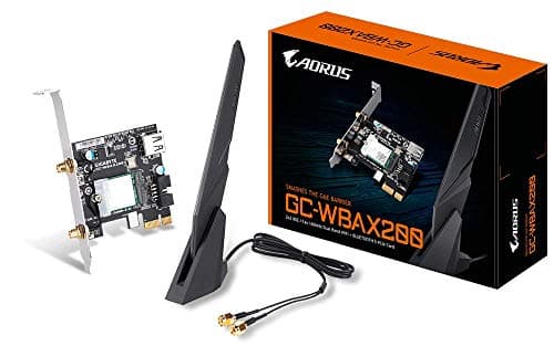 GIGABYTE AORUS GC-WBAX200 2x2 802.11 ax / Dual Band WiFi 6 ...